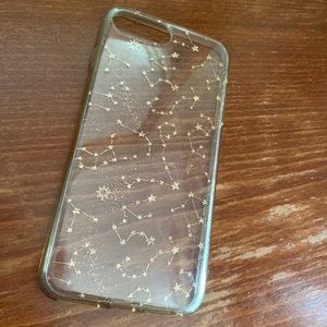 Clear constellation Iphone 8plus case